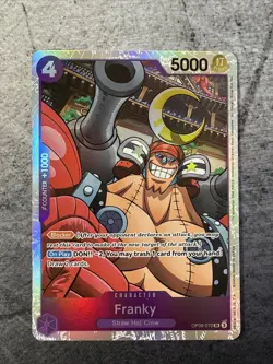 One Piece Franky OP09-072 Emperors in the New World Foil - Image 1