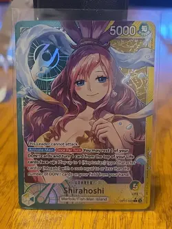 Shirahoshi Alt Art Leader - A Fist Of Divine Speed #OP11-022 L One Piece TCG ENG - Image 1