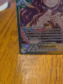 Shirahoshi Alt Art Leader - A Fist Of Divine Speed #OP11-022 L One Piece TCG ENG - Image 5