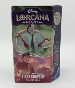 Disney Lorcana: The First Chapter Starter Deck Set of 3 SEALED w/ Boosters - Image 4