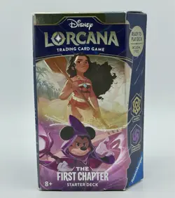 Disney Lorcana: The First Chapter Starter Deck Set of 3 SEALED w/ Boosters - Image 5