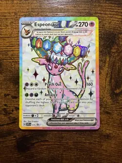 Espeon ex SVP175 Sv: Scarlet & Violet Promo Cards Holo - Image 1