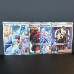 Pokemon TCG Ultra Rare Trainer Lot - Six Cards - Image 1