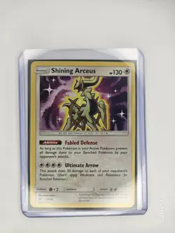 Pokemon Shining Arceus Shining Legends Shiny Holo Rare Card 57/73 Basic 130 HP - Image 4