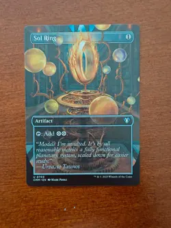Sol Ring (Borderless) Commander Masters Regular MTG NM Magic Card - Image 1