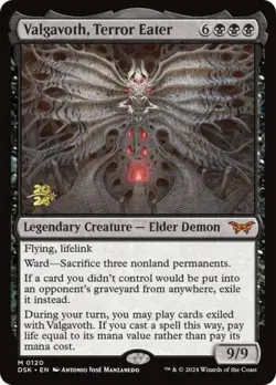 MTG English Valgavoth, Terror Eater NM Foil Promos: Prerelease Cards - Image 1