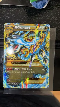 Pokemon Mega Charizard-EX TCG Flashfire Card 108/106 Secret Rare - Image 1