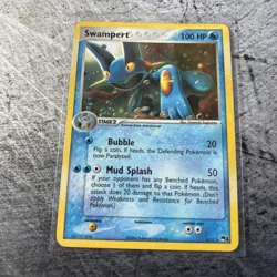 Swampert 5/17 Holo 2004 POP Series 1 Pokemon Card LP - Image 1