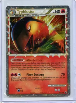 Typhlosion Prime HGSS09 Promo LP+ HeartGold & SoulSilver Holo Rare Pokemon Card - Image 1