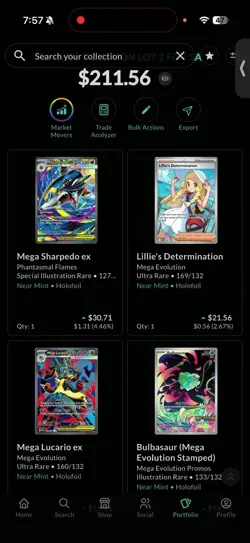 Pokemon TCG Mixed 45x Card Lot NM-Mint. Full Arts Phantasmal Flames/Prismatics - Image 2