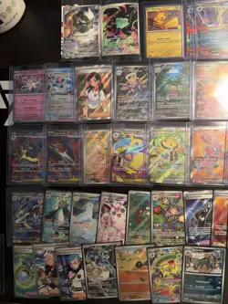 Pokemon TCG Mixed 45x Card Lot NM-Mint. Full Arts Phantasmal Flames/Prismatics - Image 3