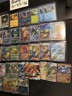 Pokemon TCG Mixed 45x Card Lot NM-Mint. Full Arts Phantasmal Flames/Prismatics - Image 4