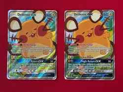 2x Pokemon TCG Dedenne GX Trainer's Toolkit 2020 195a/214 Holo Promo Card - Image 1