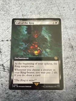 MTG Call of the Ring Full Art the Lord of the Rings 0355 NM - Image 1