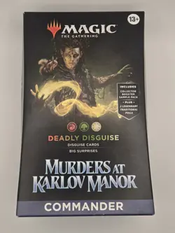 Magic: The Gathering Murders at Karlov Manor Commander Deck - Deadly Disguise - Image 1