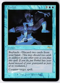 Forbid - Foil - MTG Friday Night Magic 2002 - RareCo - Image 1