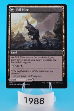 MTG Fell the Profane Modern Horizons 3 Regular #244 - Image 2