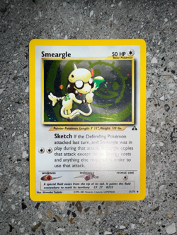 Pokemon TCG Cards Smeargle 11/75 Neo Discovery Holo Rare - Image 4