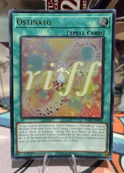 Ostinato (UR) RA03-EN064 Quarter Century Bonanza 1st Edition Yugioh! NM - Image 1