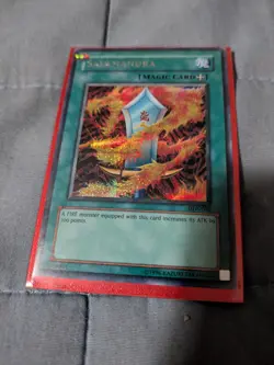 Yugioh Salamandra DDS-006 Unlimited Prismatic RARE LP + Flame Swordsman LOB-003 - Image 2