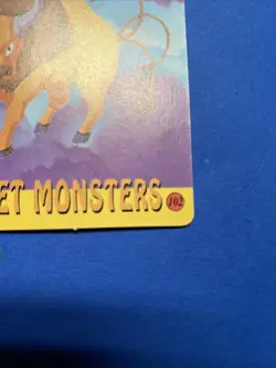 Pokemon Pocket Monsters Prism Holo Sticker Card Vending Machamp Taurus - Image 4