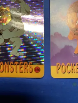 Pokemon Pocket Monsters Prism Holo Sticker Card Vending Machamp Taurus - Image 5