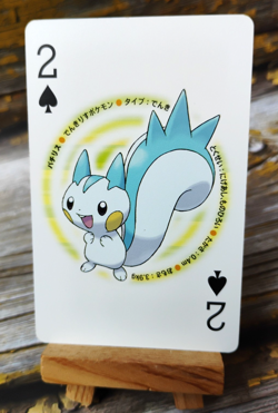 Pachirisu - 2007 Dialga Diamond & Pearl Poker Deck - Pokemon Playing Card - Image 1