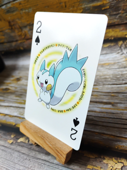 Pachirisu - 2007 Dialga Diamond & Pearl Poker Deck - Pokemon Playing Card - Image 2