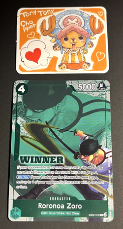 Roronoa Zoro (Winner Pack 2025 Vol. 3) - One Piece Promotion Cards (OP-PR) - Image 2