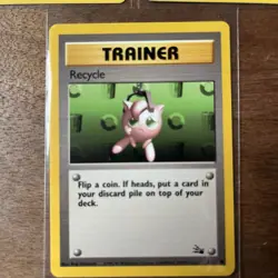 Recycle 61/62 Fossil Pokemon Card Lot Of 3 - Image 2