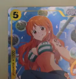 One Piece CCG Nami EB03-053 SR card Heroines Edition English NM Parallel Alt Art - Image 3