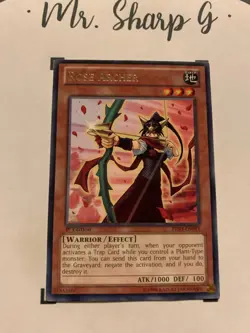 ROSE ARCHER - 1st EDITION PRIO-EN093 ENGLISH Yu-Gi-Oh! CARD KONAMI TCG ORIGINAL - Image 4