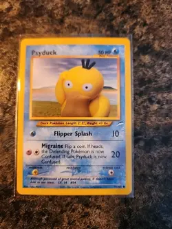 Pokemon Neo Destiny TCG Psyduck Card Regular, Common, 79/105 - Image 1