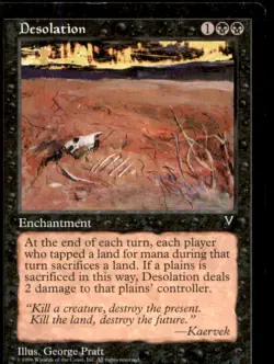 Desolation LP Light Play Visions MTG [8052] - Image 1