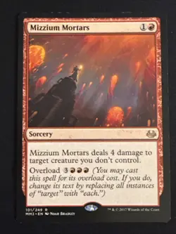 1x Mizzium Mortars (101) Modern Masters 2017 MP MTG Magic the Gathering x1 MKE - Image 1