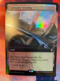 MTG Commander Legends Spectator Seating Extended Art Foil - Image 1