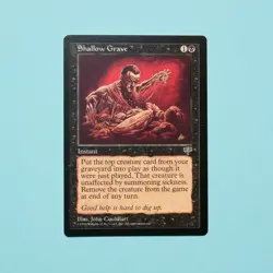 Shallow Grave Mirage Regular - MTG - NP - Image 1