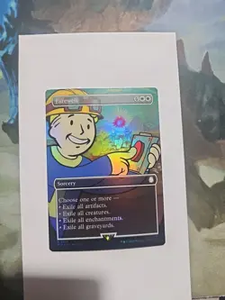 MTG Farewell BORDERLESS FOIL from PIP. NM. - Image 1