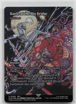 MTG Battle at the Big Bridge - Fatal Push (Showcase) Foil NM FINAL FANTASY - Image 1