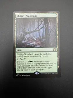 MTG; Shifting Woodland; Regular; Modern Horizons 3; NM Unplayed - Image 2