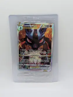 Pokemon Lucario VSTAR SWSH291 Crown Zenith ETB Holo Black Star Promo New Sealed - Image 1