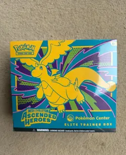 Pokemon TCG: Mega Evolution- Ascended Heroes POKEMON CENTER ETB - PRESALE - Image 1