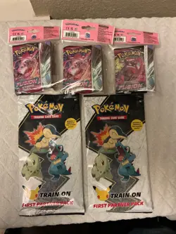 Pokemon TCG 25th Anniversary First Partner Pack - JOHTO Booster SEALED fusion 820650809675 - Image 1