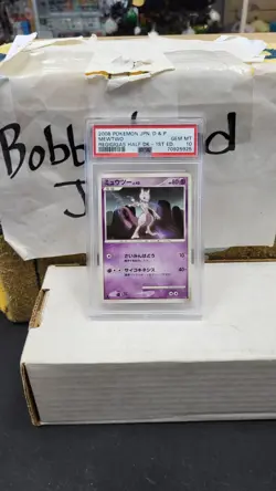 2008 JAPANESE MEWTWO D & P REGIGIGAS HALF DECK 1ST ED POKEMON PSA 10 DP5 - Image 1