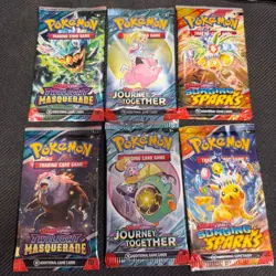 Pokemon Booster Pack Bundles: Make Your Own 6-pack Bundle -Mixed Lots AVAILABLE - Image 2