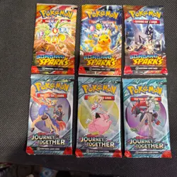 Pokemon Booster Pack Bundles: Make Your Own 6-pack Bundle -Mixed Lots AVAILABLE - Image 4