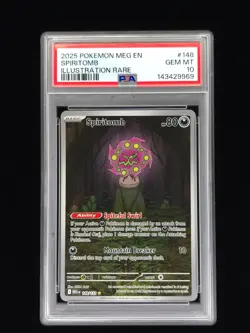 Spiritomb 148 Pokemon Mega Evolution PSA 10 🔥🔥🔥 - Image 1