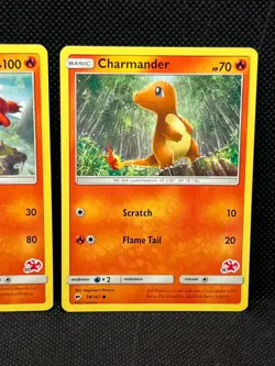 Pokemon Tcg Charizard 3/70 Charmeleon 8/68 & Charmander 18/147 Battle Academy - Image 4
