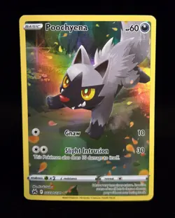 Pokemon TCG - POOCHYENA - #GG33 - FULL ART - ULTRA RARE - CROWN ZENITH 2023 - NM - Image 1