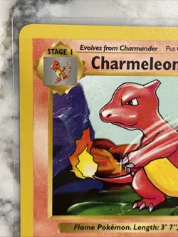 1999 Pokemon, Base Set Shadowless, #24/102 Charmeleon, Uncommon (c) - Image 2